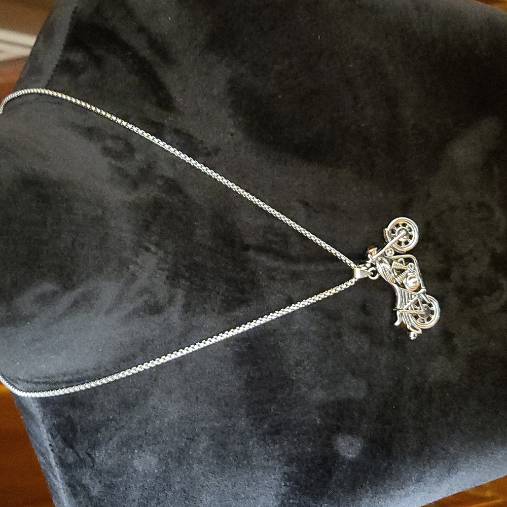 STAINLESS steel Motorcycle Necklace